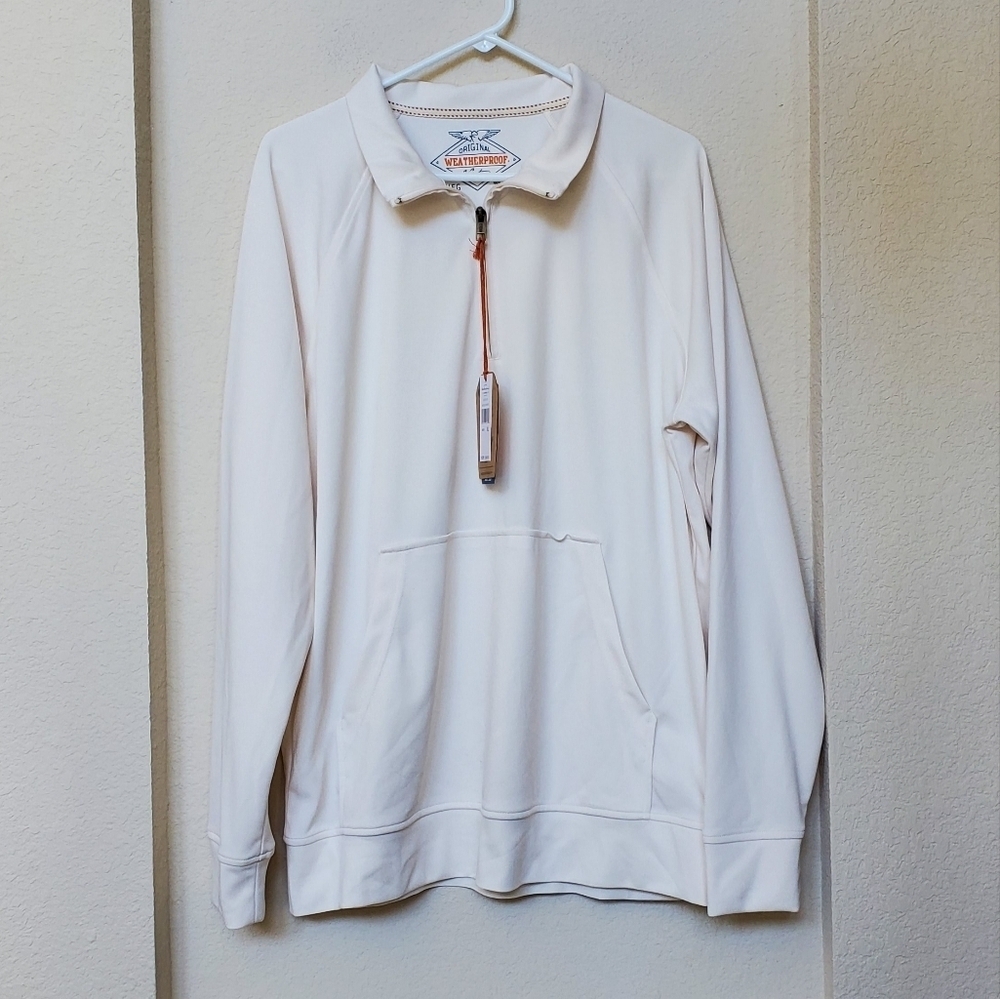 Weatherproof Half Zip Pullover.   Size XL
